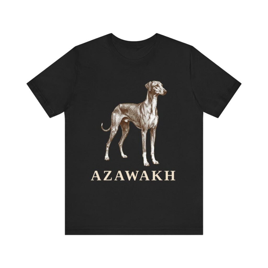 Azawakh Shirt, Vintage Dog Sketch Tee, Dog Lover Gift