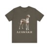 Azawakh Shirt, Vintage Dog Sketch Tee, Dog Lover Gift
