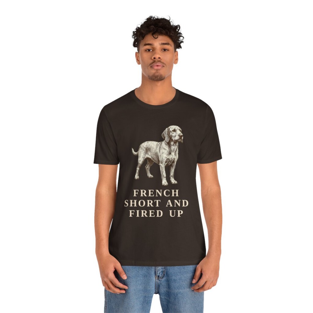 Basset Fauve de Bretagne Humor Shirt, Vintage Dog Sketch Tee, Dog Humor Gift