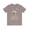 Basset Fauve de Bretagne Humor Shirt, Vintage Dog Sketch Tee, Dog Humor Gift