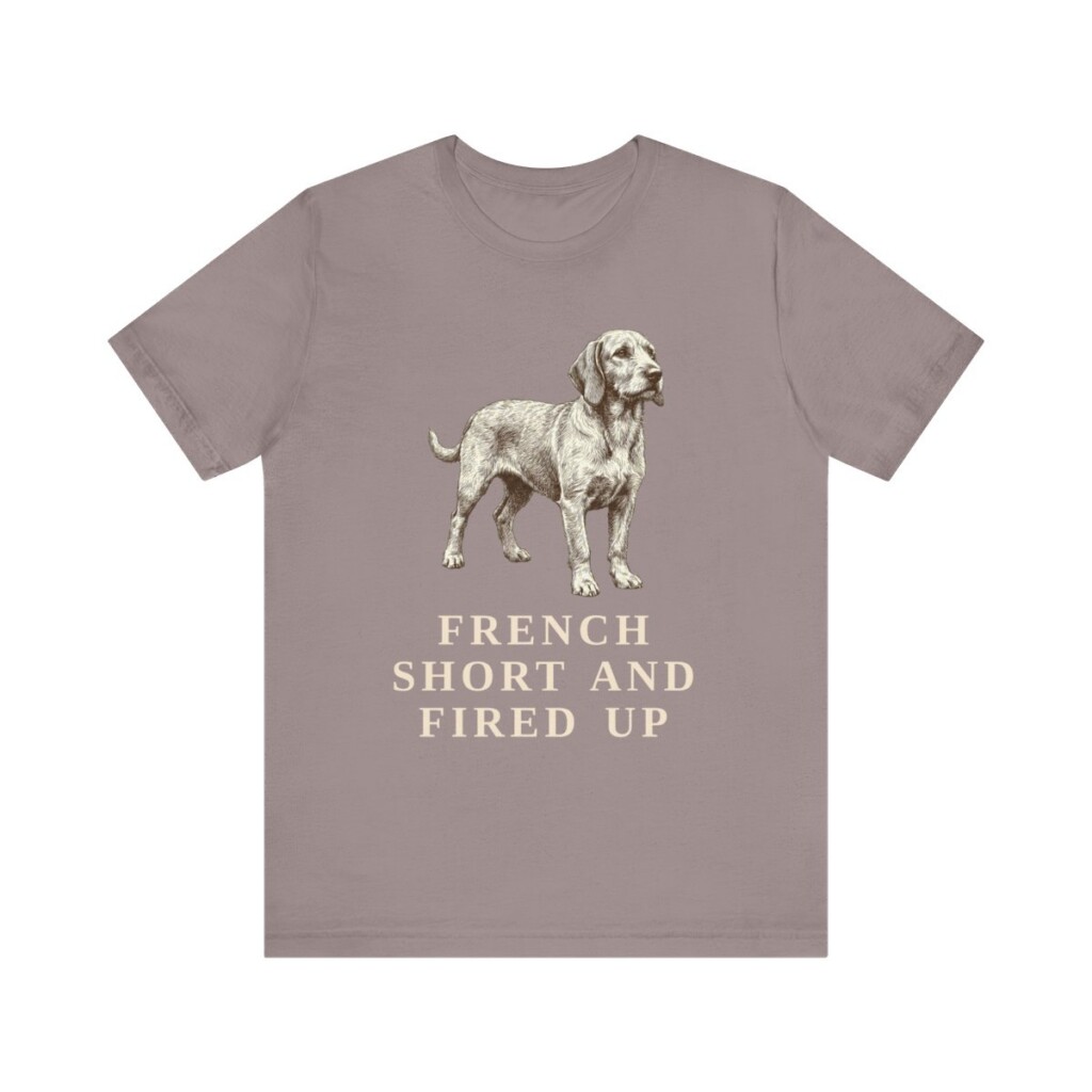 Basset Fauve de Bretagne Humor Shirt, Vintage Dog Sketch Tee, Dog Humor Gift