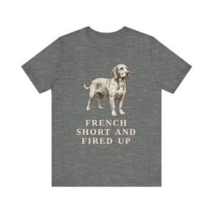 Basset Fauve de Bretagne Humor Shirt, Vintage Dog Sketch Tee, Dog Humor Gift