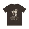 Basset Fauve de Bretagne Humor Shirt, Vintage Dog Sketch Tee, Dog Humor Gift