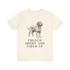 Basset Fauve de Bretagne Humor Shirt, Vintage Dog Sketch Tee, Dog Humor Gift