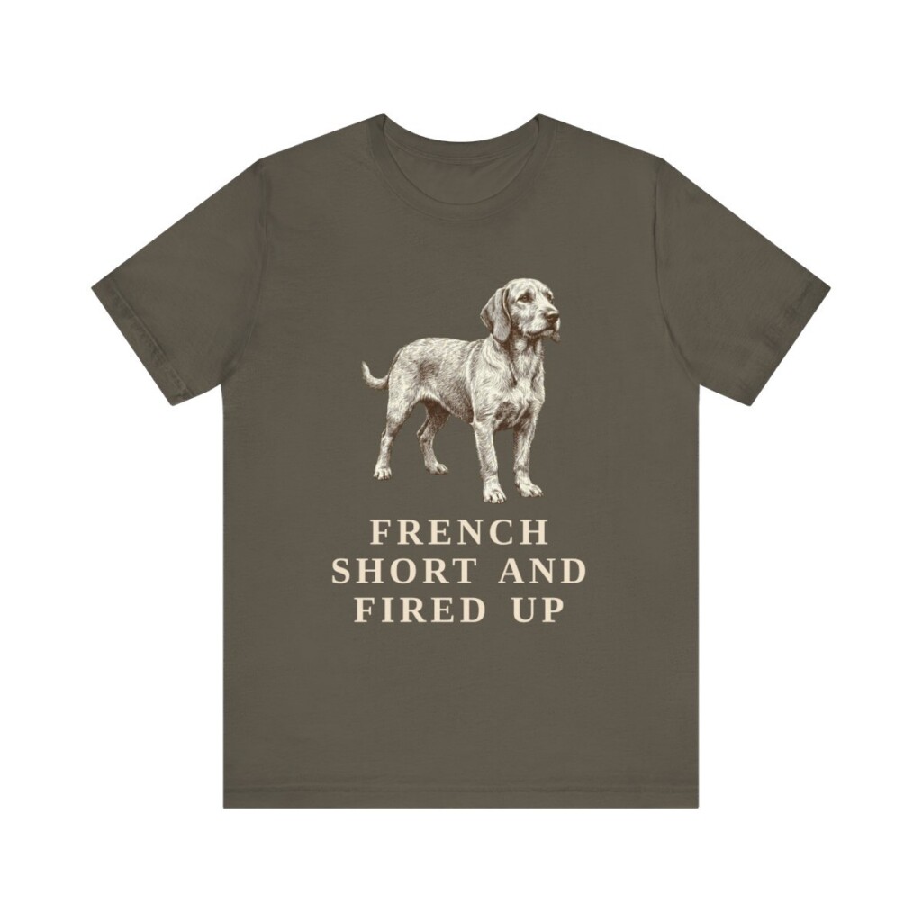 Basset Fauve de Bretagne Humor Shirt, Vintage Dog Sketch Tee, Dog Humor Gift
