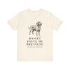 Basset Fauve de Bretagne Latin Shirt, Vintage Dog Sketch Tee, Dog Latin Gift