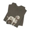 Basset Fauve de Bretagne Shirt, Vintage Dog Sketch Tee, Dog Lover Gift