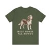 Beaglier Humor Shirt, Vintage Dog Sketch Tee, Dog Humor Gift