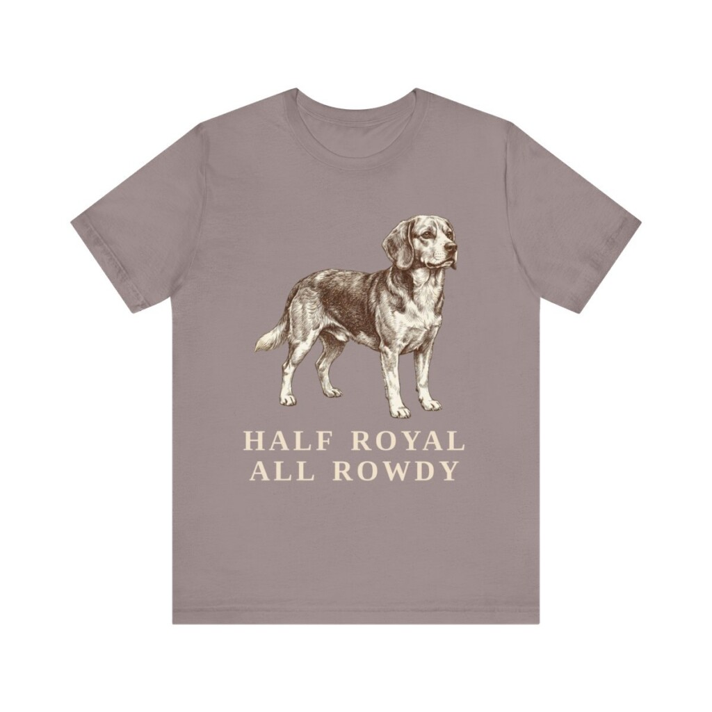 Beaglier Humor Shirt, Vintage Dog Sketch Tee, Dog Humor Gift