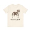 Beaglier Latin Shirt, Vintage Dog Sketch Tee, Dog Latin Gift