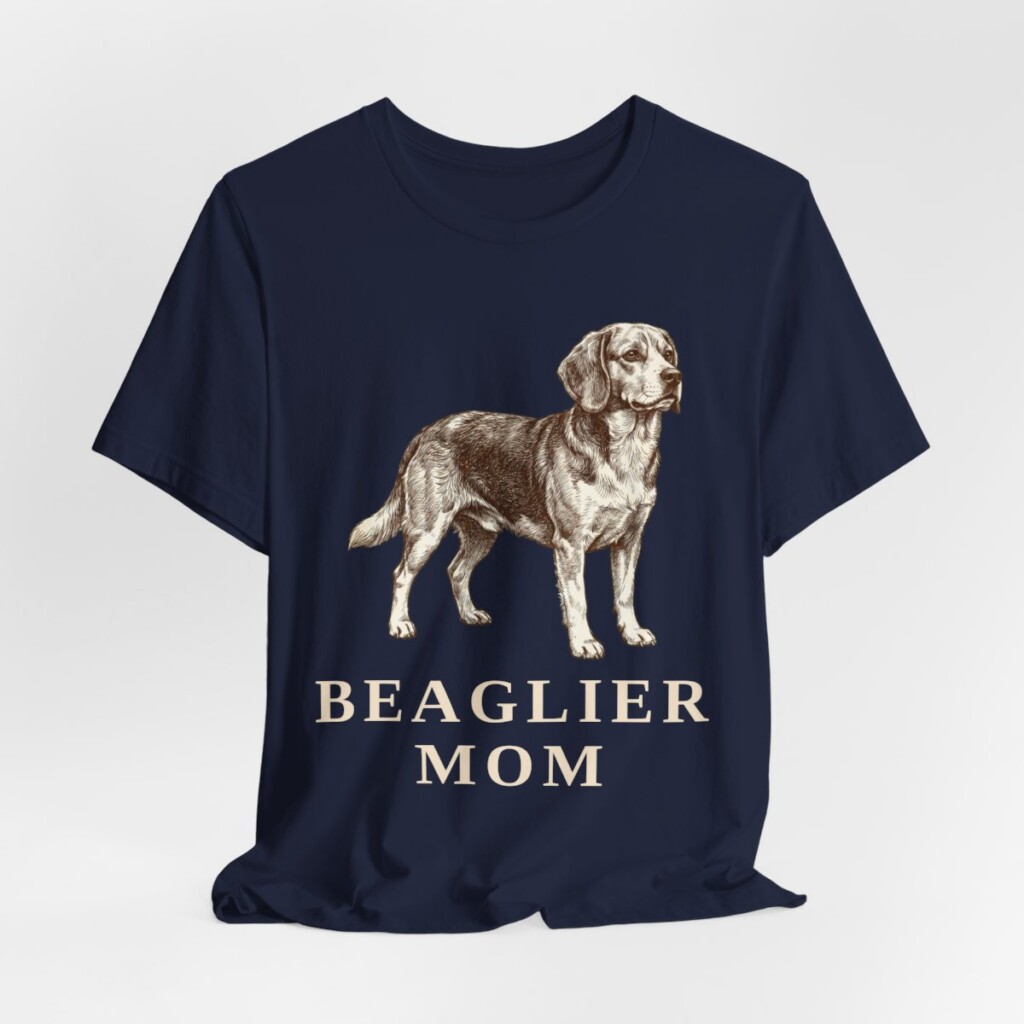 Beaglier Mom Shirt, Vintage Dog Sketch Tee, Dog Mom Gift Beaglier Mom Shirt, Vintage Dog Sketch Tee, Dog Mom Gift
