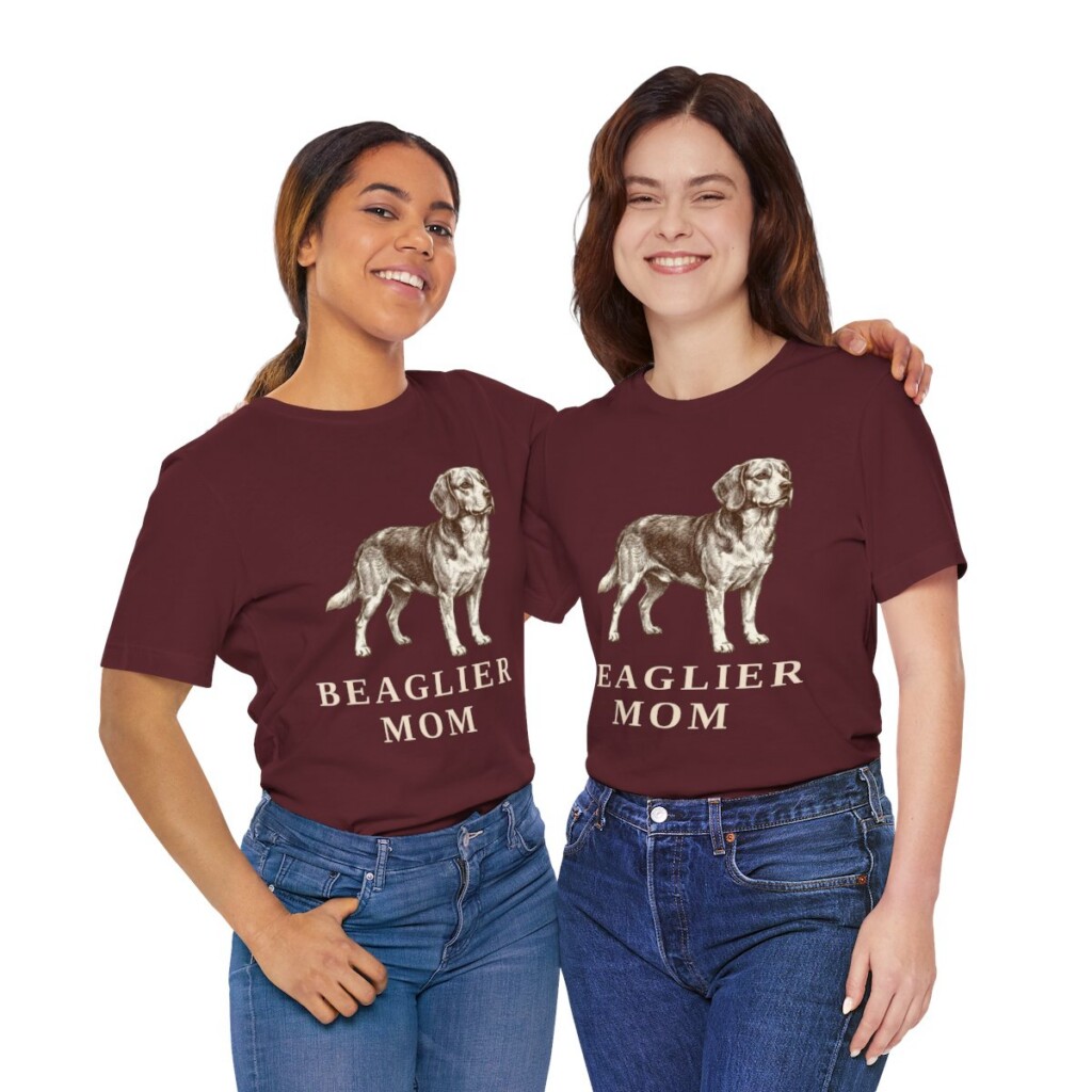 Beaglier Mom Shirt, Vintage Dog Sketch Tee, Dog Mom Gift Beaglier Mom Shirt, Vintage Dog Sketch Tee, Dog Mom Gift