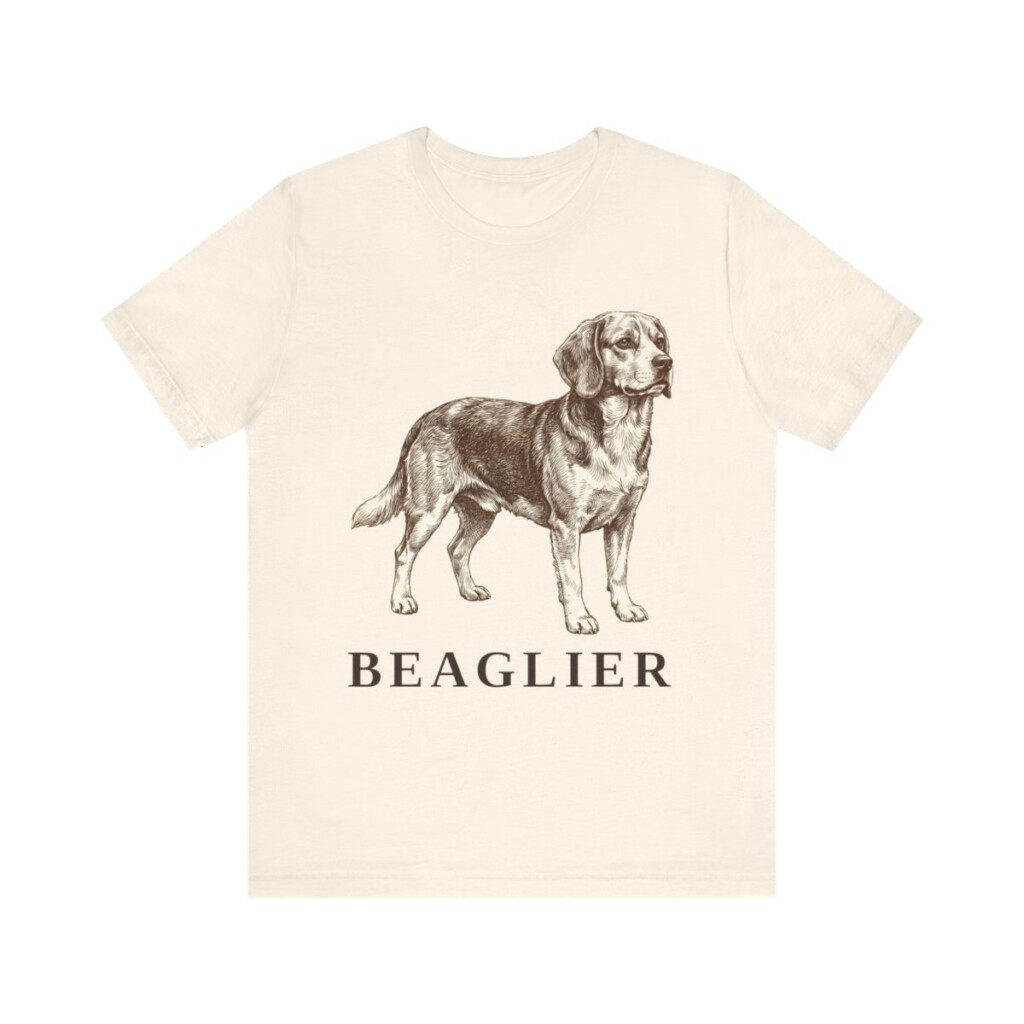 Beaglier Shirt, Vintage Dog Sketch Tee, Dog Lover Gift Beaglier Shirt, Vintage Dog Sketch Tee, Dog Lover Gift