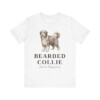Bearded Collie Latin Shirt, Vintage Dog Sketch Tee, Dog Latin Gift