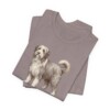 Bearded Collie Latin Shirt, Vintage Dog Sketch Tee, Dog Latin Gift