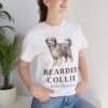 Bearded Collie Latin Shirt, Vintage Dog Sketch Tee, Dog Latin Gift