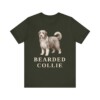 Bearded Collie Shirt, Vintage Dog Sketch Tee, Dog Lover Gift Bearded Collie Shirt, Vintage Dog Sketch Tee, Dog Lover Gift