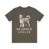 Bearded Collie Shirt, Vintage Dog Sketch Tee, Dog Lover Gift Bearded Collie Shirt, Vintage Dog Sketch Tee, Dog Lover Gift
