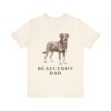 Beauceron Dad Shirt, Vintage Dog Sketch Tee, Dog Dad Gift