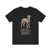 Beauceron Humor Shirt, Vintage Dog Sketch Tee, Dog Humor Gift