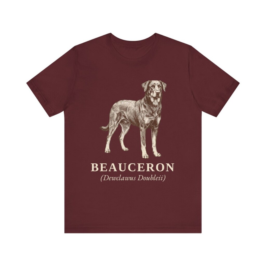 Beauceron Latin Shirt, Vintage Dog Sketch Tee, Dog Latin Gift