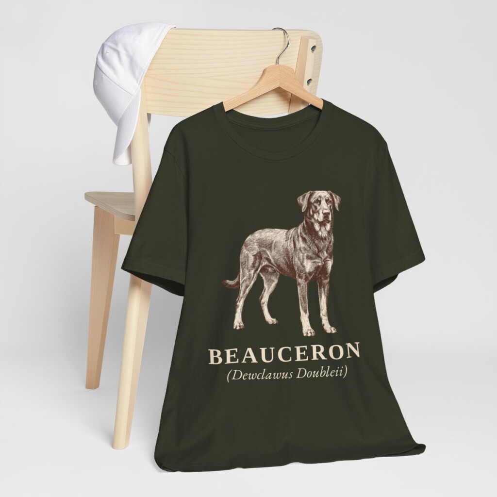 Beauceron Latin Shirt, Vintage Dog Sketch Tee, Dog Latin Gift