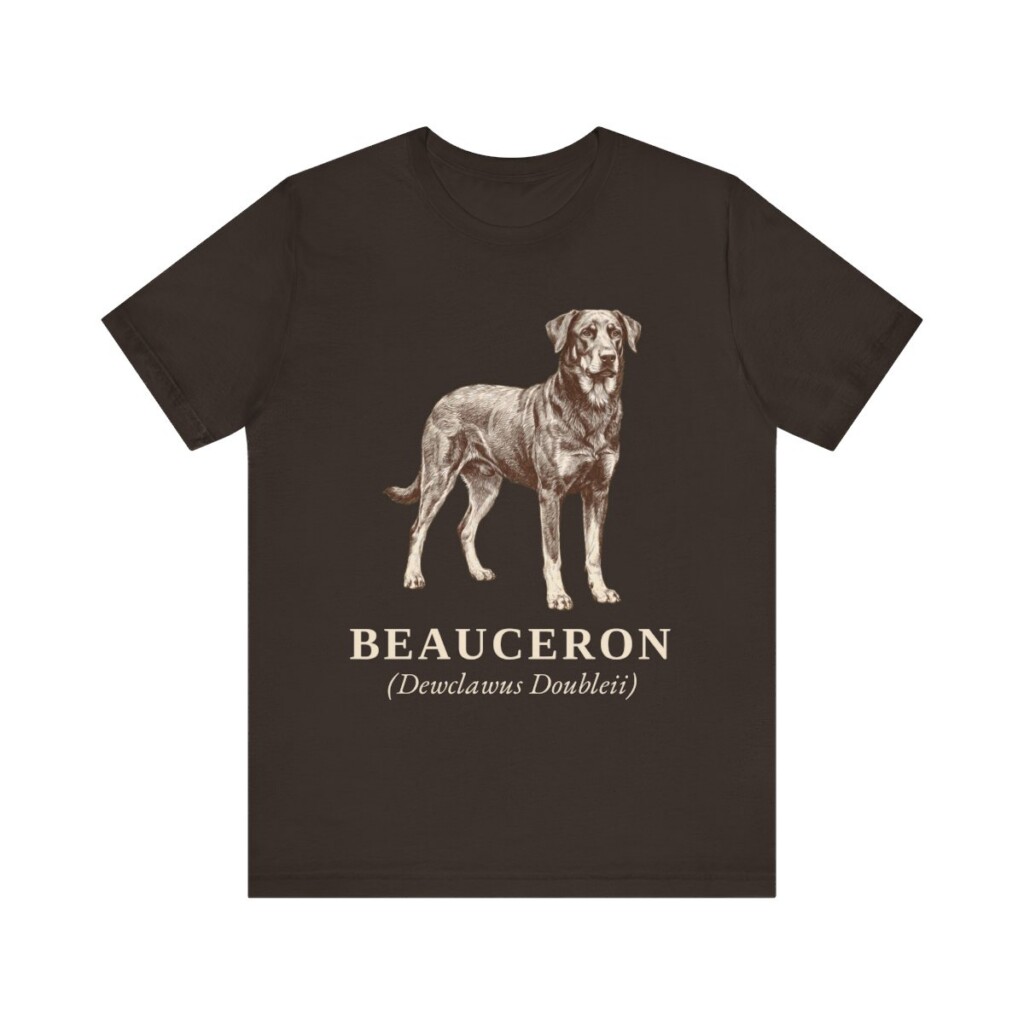 Beauceron Latin Shirt, Vintage Dog Sketch Tee, Dog Latin Gift