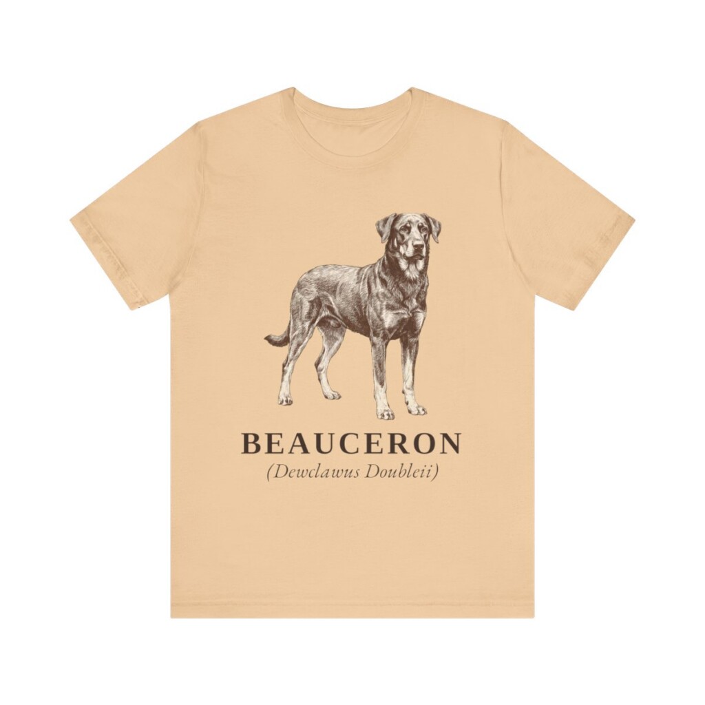 Beauceron Latin Shirt, Vintage Dog Sketch Tee, Dog Latin Gift