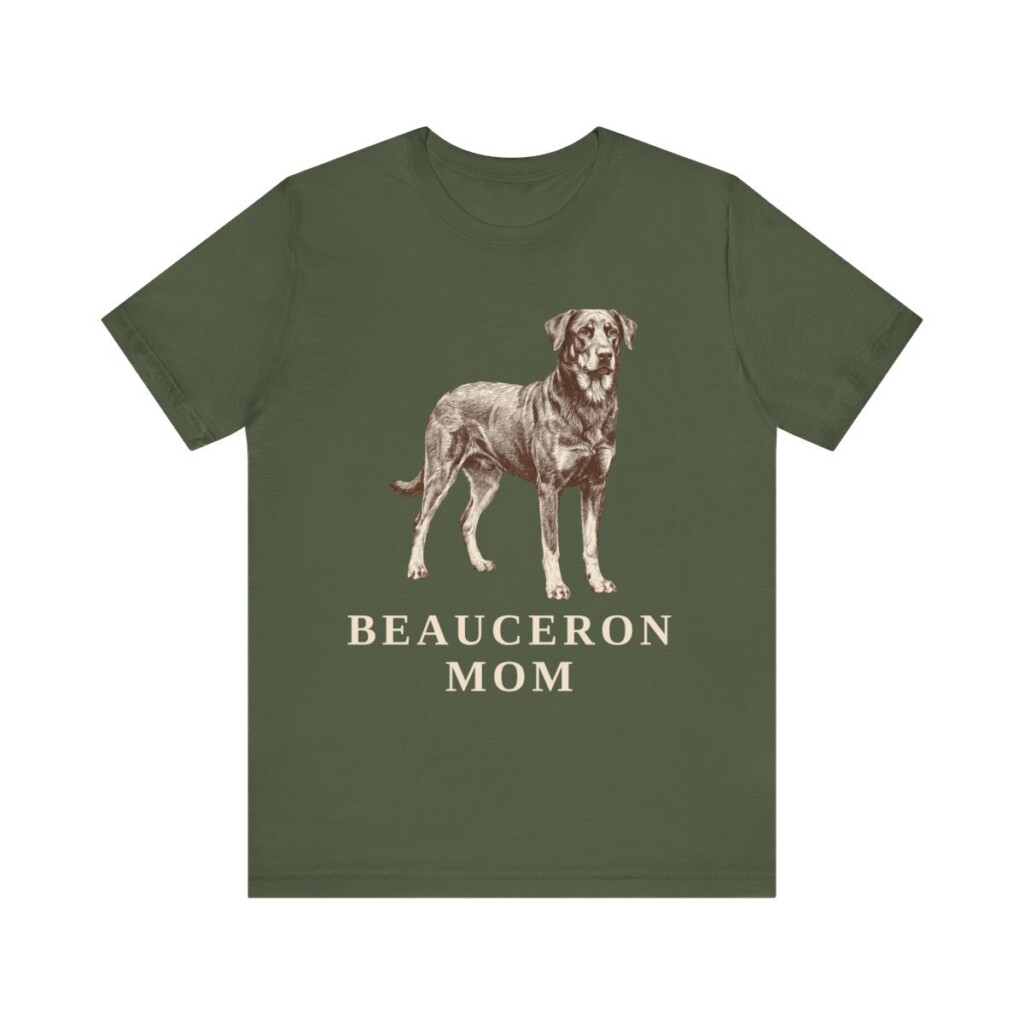 Beauceron Mom Shirt, Vintage Dog Sketch Tee, Dog Mom Gift