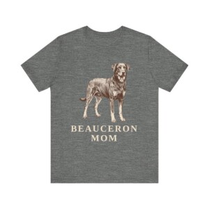 Beauceron Mom Shirt, Vintage Dog Sketch Tee, Dog Mom Gift