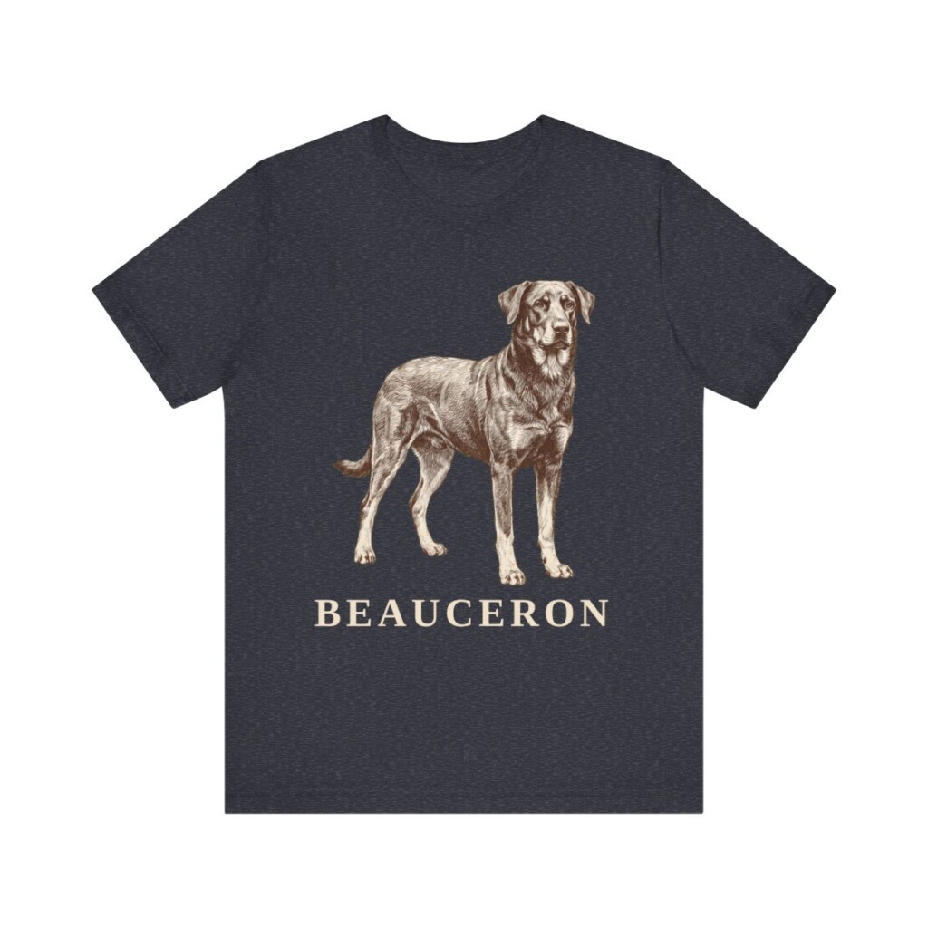 Beauceron Shirt, Vintage Dog Sketch Tee, Dog Lover Gift