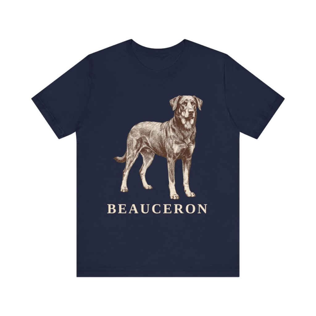 Beauceron Shirt, Vintage Dog Sketch Tee, Dog Lover Gift
