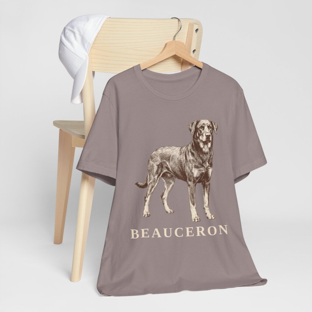 Beauceron Shirt, Vintage Dog Sketch Tee, Dog Lover Gift