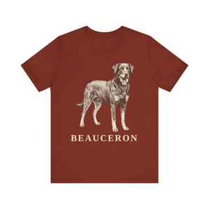 Beauceron Shirt, Vintage Dog Sketch Tee, Dog Lover Gift