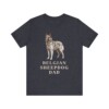 Belgian Sheepdog Dad Shirt, Vintage Dog Sketch Tee, Dog Dad Gift