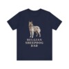 Belgian Sheepdog Dad Shirt, Vintage Dog Sketch Tee, Dog Dad Gift