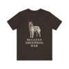 Belgian Sheepdog Dad Shirt, Vintage Dog Sketch Tee, Dog Dad Gift