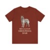 Belgian Sheepdog Dad Shirt, Vintage Dog Sketch Tee, Dog Dad Gift