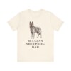 Belgian Sheepdog Dad Shirt, Vintage Dog Sketch Tee, Dog Dad Gift