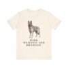 Belgian Sheepdog Humor Shirt, Vintage Dog Sketch Tee, Dog Humor Gift