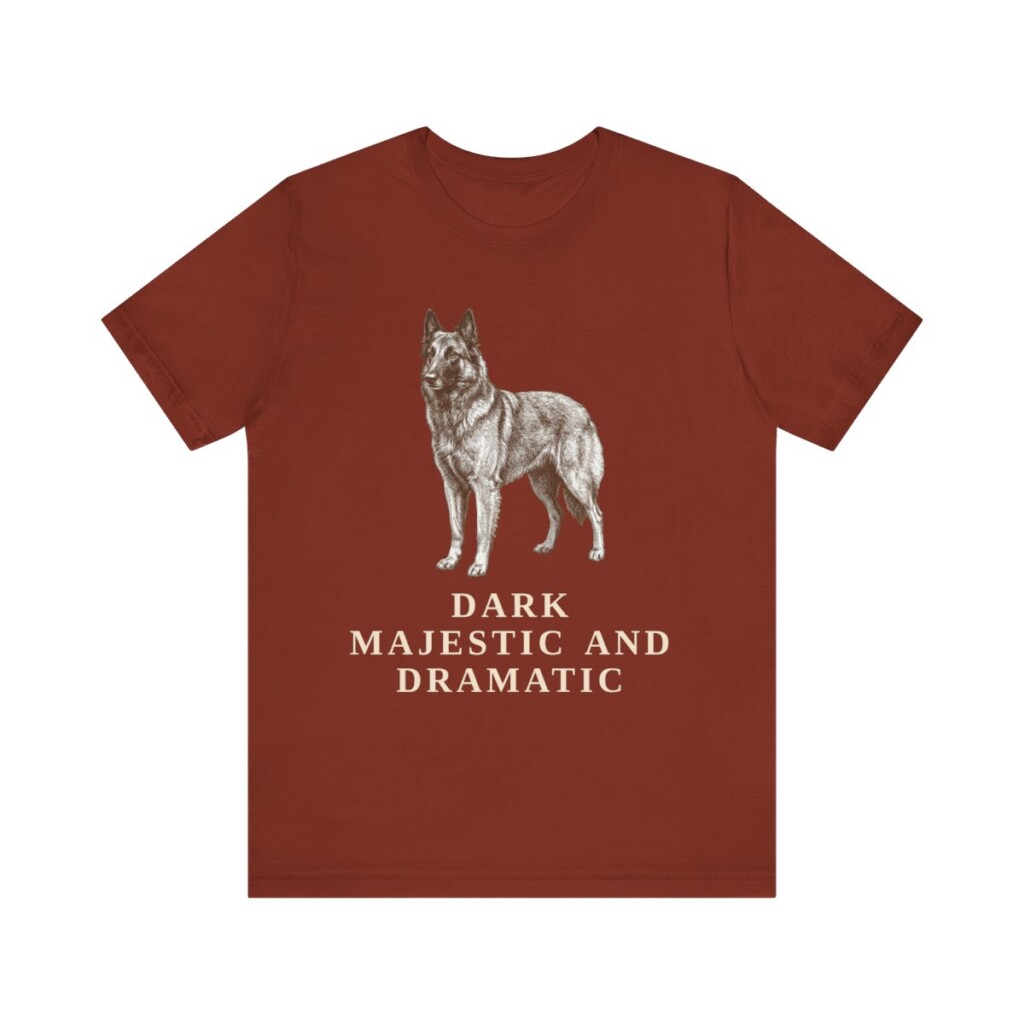 Belgian Sheepdog Humor Shirt, Vintage Dog Sketch Tee, Dog Humor Gift