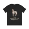 Belgian Sheepdog Humor Shirt, Vintage Dog Sketch Tee, Dog Humor Gift