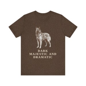 Belgian Sheepdog Humor Shirt, Vintage Dog Sketch Tee, Dog Humor Gift