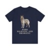 Belgian Sheepdog Humor Shirt, Vintage Dog Sketch Tee, Dog Humor Gift