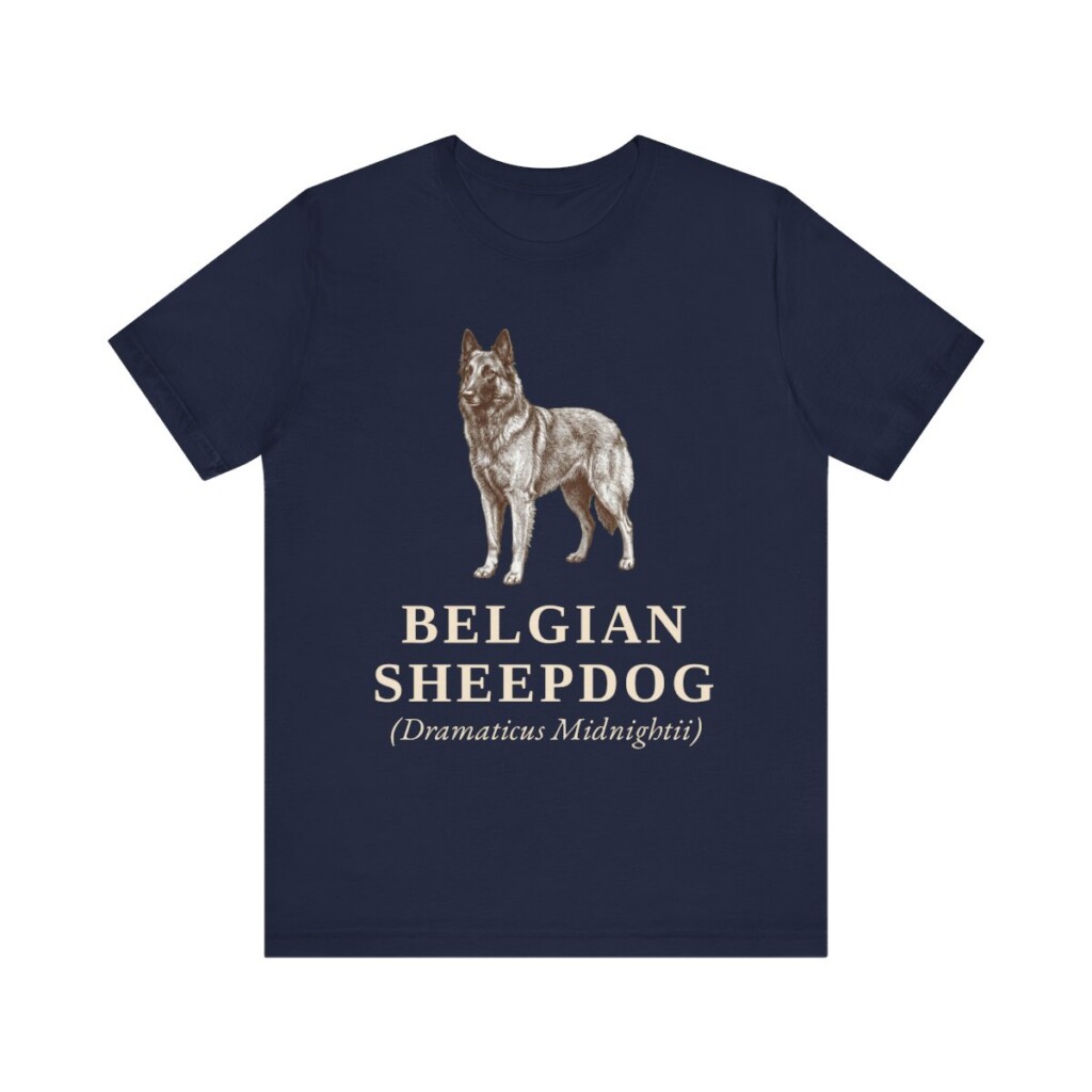 Belgian Sheepdog Latin Shirt, Vintage Dog Sketch Tee, Dog Latin Gift Belgian Sheepdog Latin Shirt, Vintage Dog Sketch Tee, Dog Latin Gift