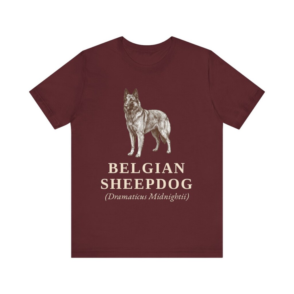 Belgian Sheepdog Latin Shirt, Vintage Dog Sketch Tee, Dog Latin Gift Belgian Sheepdog Latin Shirt, Vintage Dog Sketch Tee, Dog Latin Gift