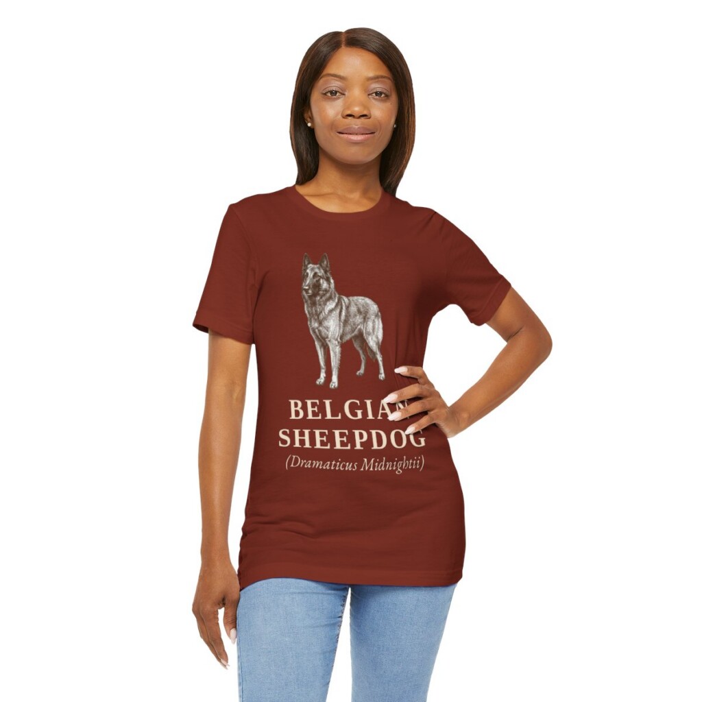 Belgian Sheepdog Latin Shirt, Vintage Dog Sketch Tee, Dog Latin Gift Belgian Sheepdog Latin Shirt, Vintage Dog Sketch Tee, Dog Latin Gift
