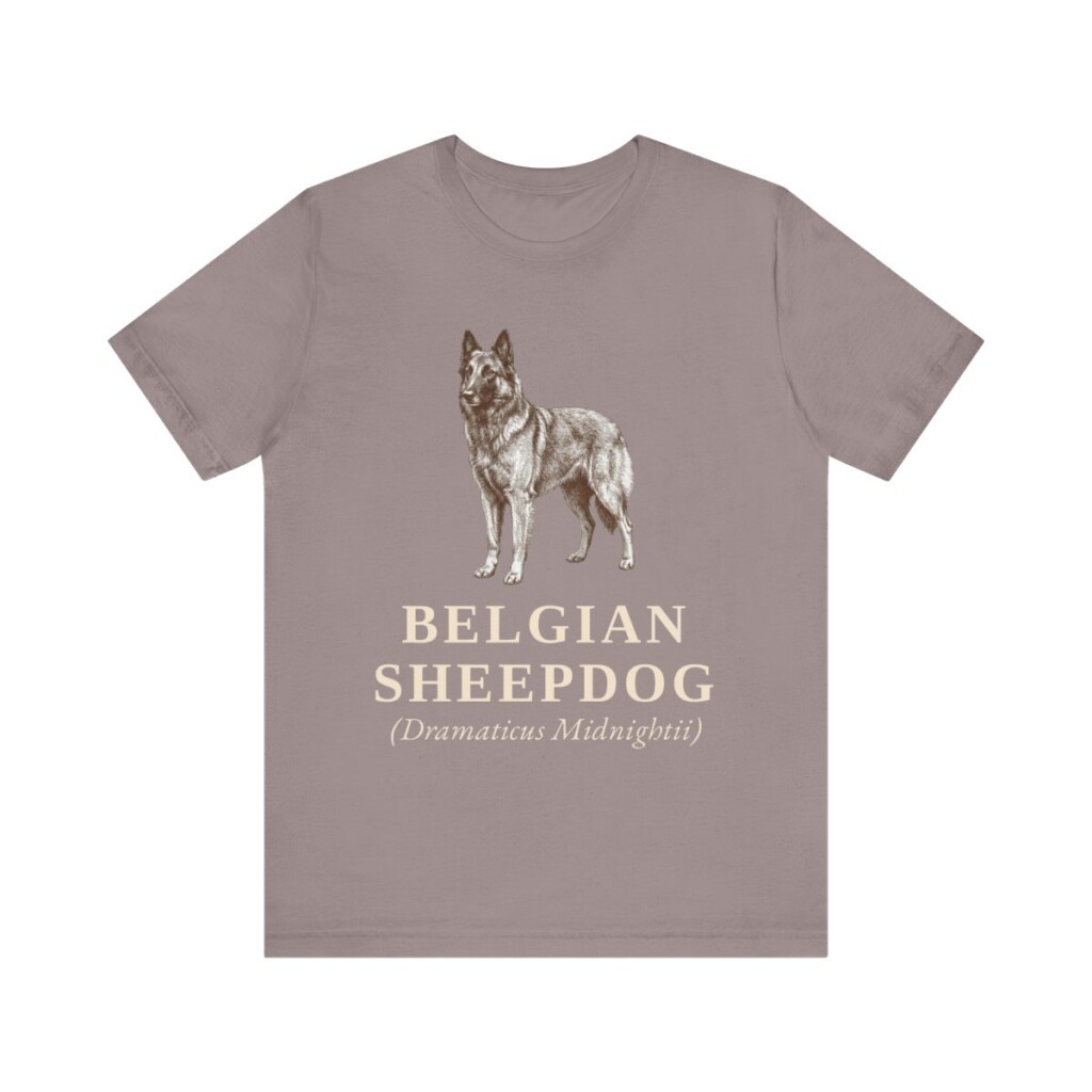 Belgian Sheepdog Latin Shirt, Vintage Dog Sketch Tee, Dog Latin Gift Belgian Sheepdog Latin Shirt, Vintage Dog Sketch Tee, Dog Latin Gift