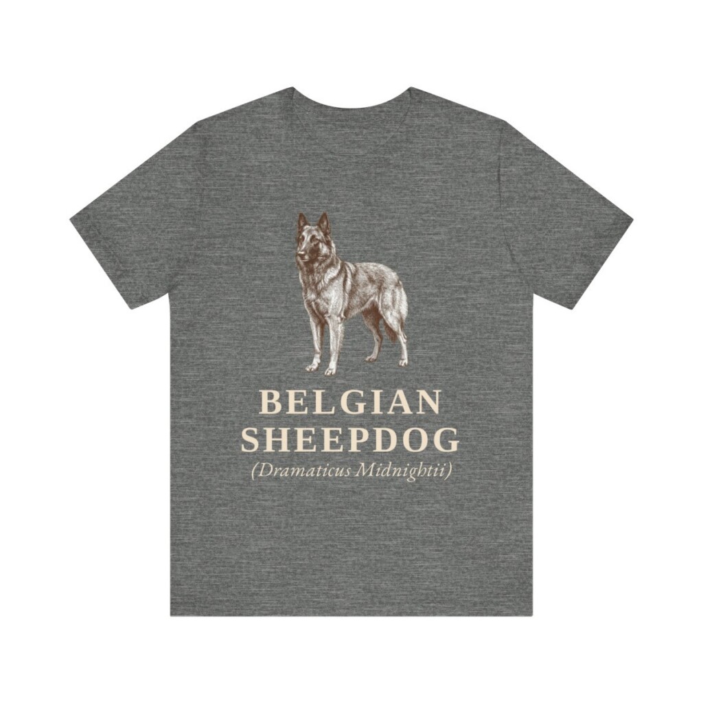 Belgian Sheepdog Latin Shirt, Vintage Dog Sketch Tee, Dog Latin Gift Belgian Sheepdog Latin Shirt, Vintage Dog Sketch Tee, Dog Latin Gift