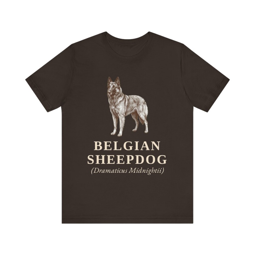 Belgian Sheepdog Latin Shirt, Vintage Dog Sketch Tee, Dog Latin Gift Belgian Sheepdog Latin Shirt, Vintage Dog Sketch Tee, Dog Latin Gift